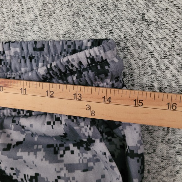 US Army Mens Digital Camo Jogger Sweatpants Grey Black Pixel Camouflage Medium - Picture 8 of 9